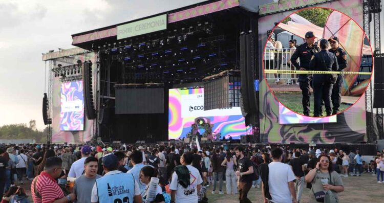 Captan en video el momento exacto en que cae estructura del AXE Ceremonia en CDMX