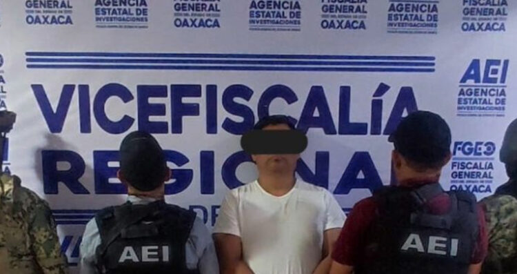 Capturan a presunto líder criminal en el Istmo de Tehuantepec, Oaxaca