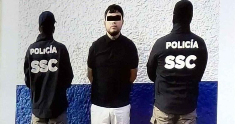 Capturan en la Ciudad de México a Christian “N”, alias el 'El Cabezón', líder de la Unión Tepito