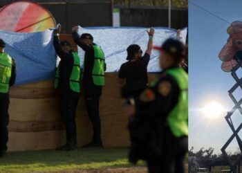 Axe Ceremonia ¿Cuándo instalaron grúa que cayó sobre jóvenes?