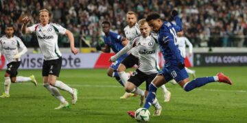 ¿Cómo terminó el partido entre Chelsea y Legia este jueves?