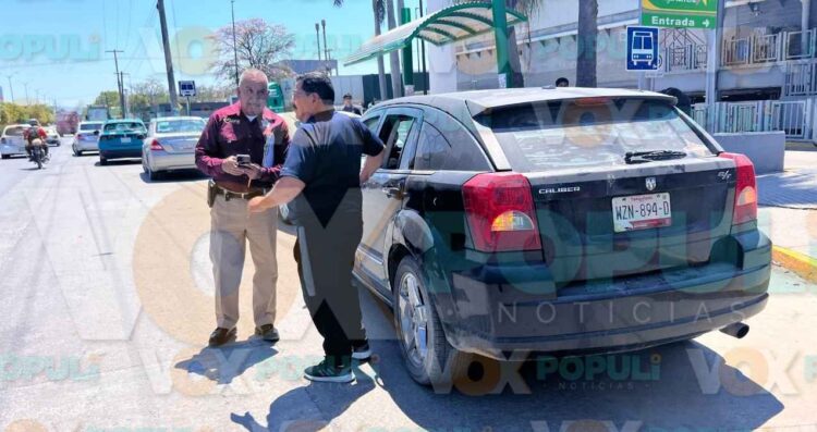 Choque por alcance provoca caos vial y daños materiales en El Mante, Tamaulipas
