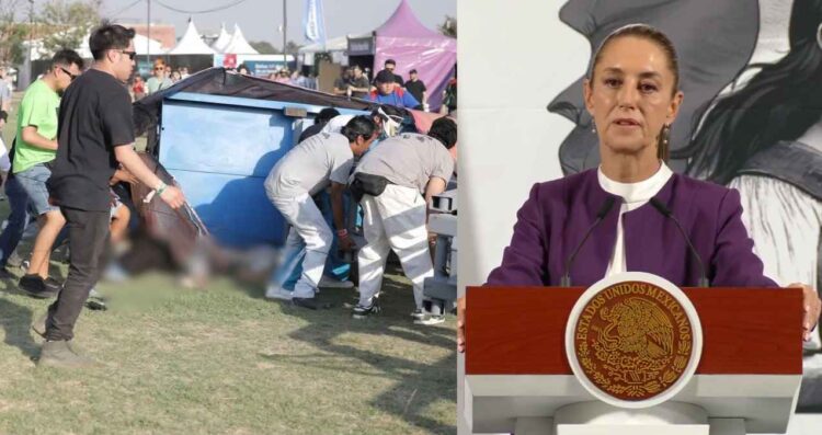 Claudia Sheinbaum solicita revisión de concesión del Parque Bicentenario tras la tragedia en el festival AXE Ceremonia