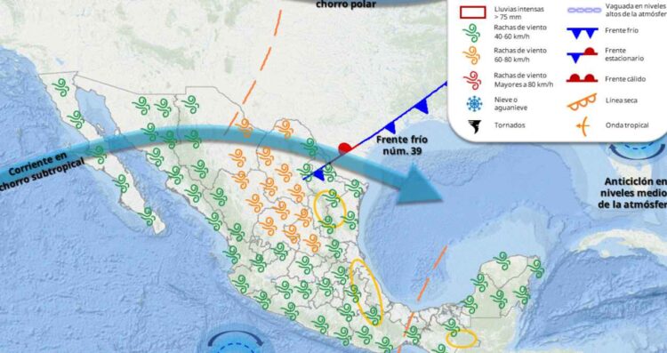 Clima 20 abril México