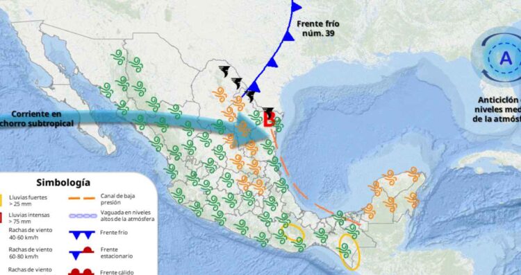 Clima 20 abril México