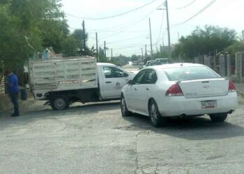 Conductor choca en Nuevo Laredo