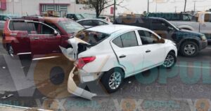 Conductor ebrio provoca carambola en la carretera Victoria-Monterrey