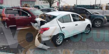 Conductor ebrio provoca carambola en la carretera Victoria-Monterrey