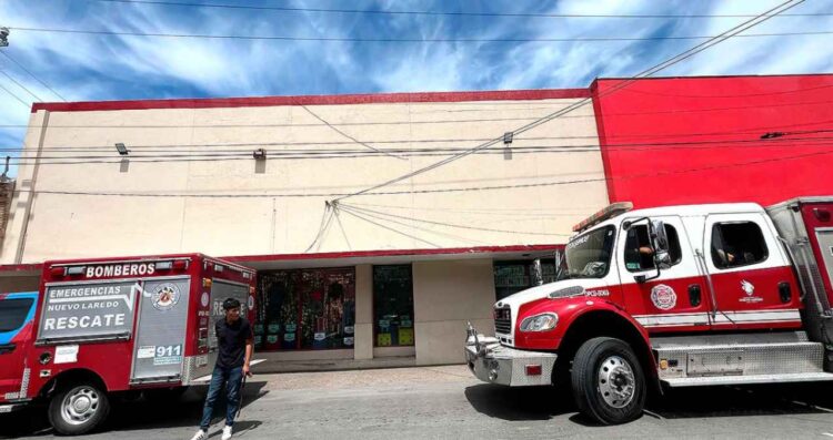 Cortocircuito evacuación Nuevo Laredo