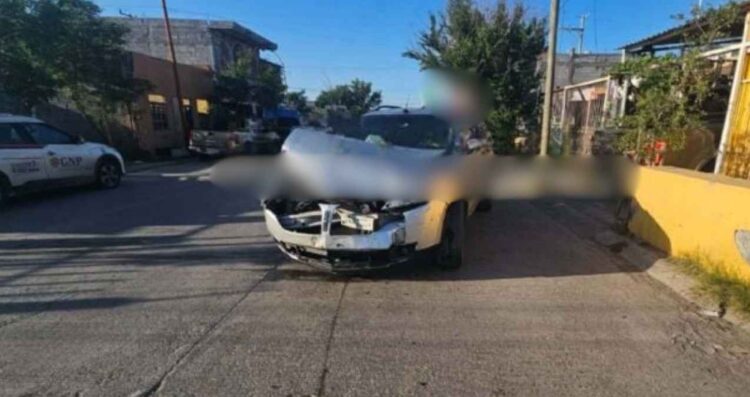 Dama ocasiona choque Nuevo Laredo