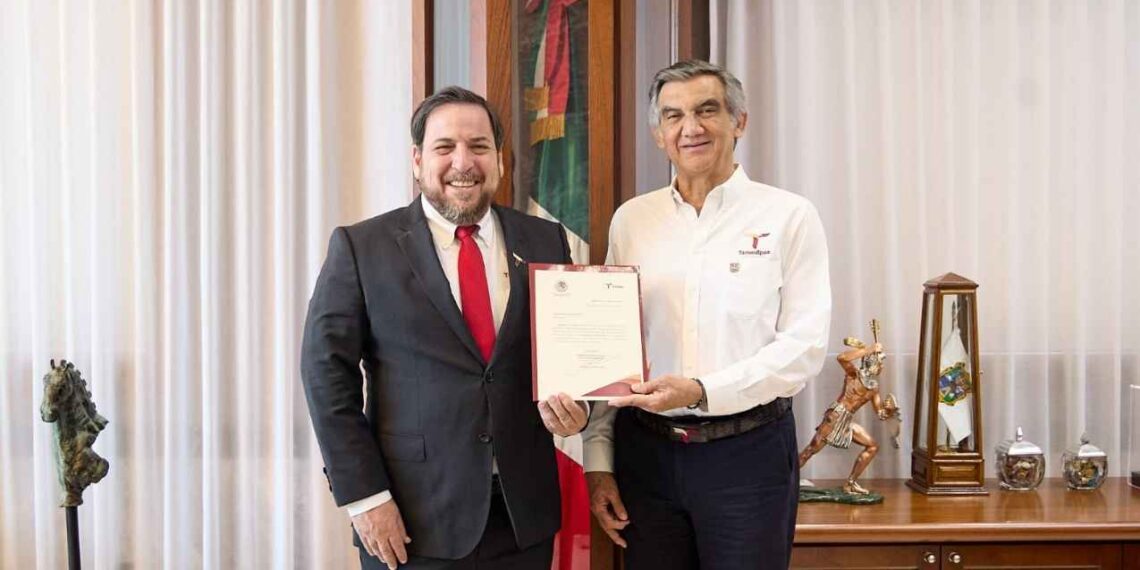 Designa gobernador a Miguel Ángel Valdez García como secretario de Educación de Tamaulipas