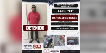 Detienen a Luis N tras intento de secuestro a estudiante en Chimalhuacán