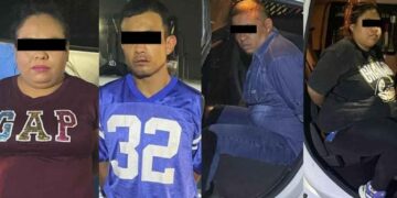 Detienen a cuatro personas por robo en el centro de Monterrey, Nuevo León