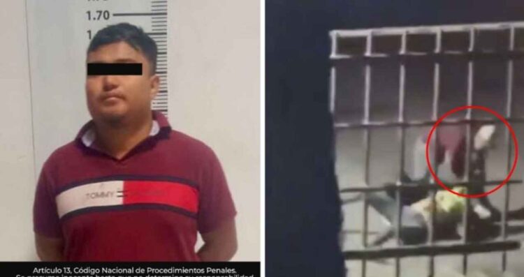 Detienen en Puebla a hombre que golpeó y arrastró a su expareja