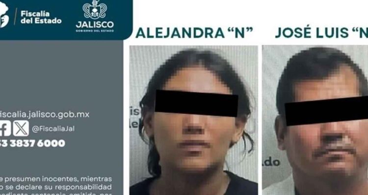 Detienen pareja robo Guadalajara