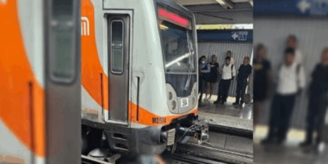 Emergencia en Línea 2: mujer se arroja al paso del tren en Tasqueña, CDMX