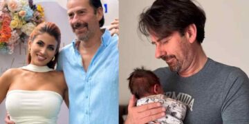 Eduardo Videgaray se muestra como un papá orgulloso con su bebé Ferrán