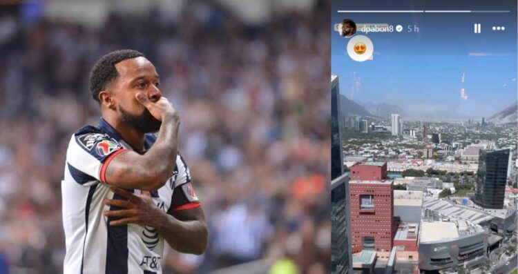 El jugador Dorlan Pabón visita Monterrey, Nuevo León