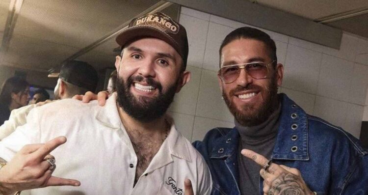 Qué hacen el futbolista Sergio Ramos y Carín León juntos