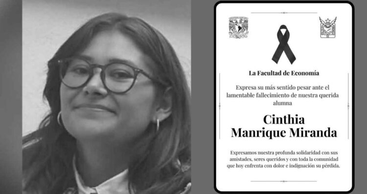 Estudiante de la UNAM desaparecida es encontrada sin vida