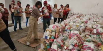 Entregan Estado y Federación, más de 16 mil apoyos a damnificados en Reynosa