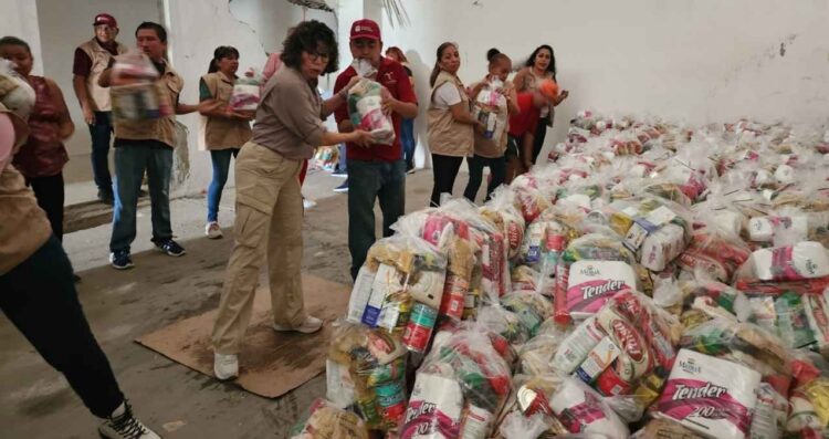 Entregan Estado y Federación, más de 16 mil apoyos a damnificados en Reynosa