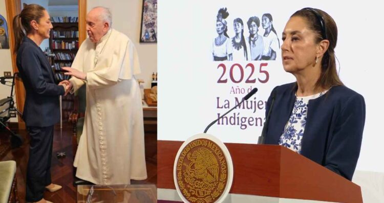 “Es una pérdida dolorosa”: Claudia Sheinbaum lamenta el fallecimiento del Papa Francisco