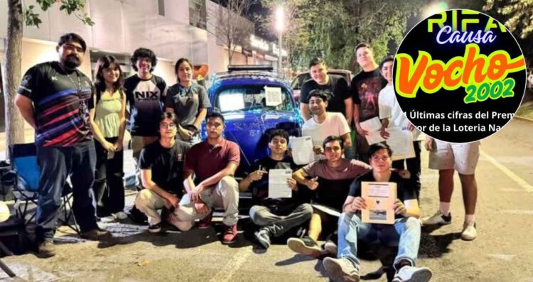 Estudiantes de Ciudad Victoria rifan su 'vocho' para competir en mundial de robótica en Brasil