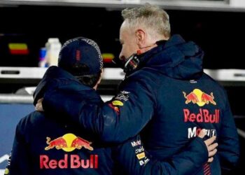 Checo Pérez dejó esta huella en Red Bull