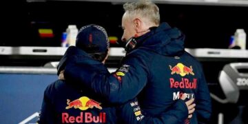 Checo Pérez dejó esta huella en Red Bull