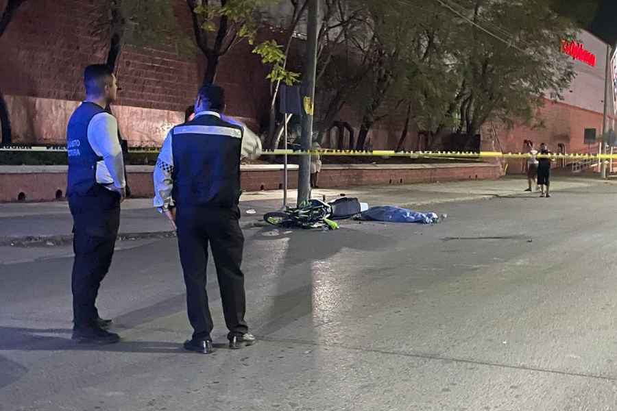 Fallece joven motociclista al chocar contra un poste en el bulevar Familia Rotaria de Cd. Victoria, Tamaulipas