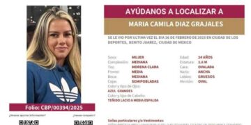Familia busca a María Camila, joven colombiana desaparecida en Ciudad de México