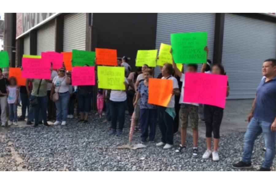 Familiares piden justicia para Kevin, jovencito que presuntamente fue atropellado por un camión de paquetería en Cd. Victoria, Tamaulipas