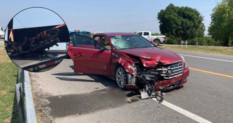 Fatal accidente en la carretera Victoria-Zaragoza deja sin vida a un adulto mayor