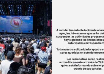 Festival AXE Ceremonia así puedes pedir tu reembolso tras la suspensión