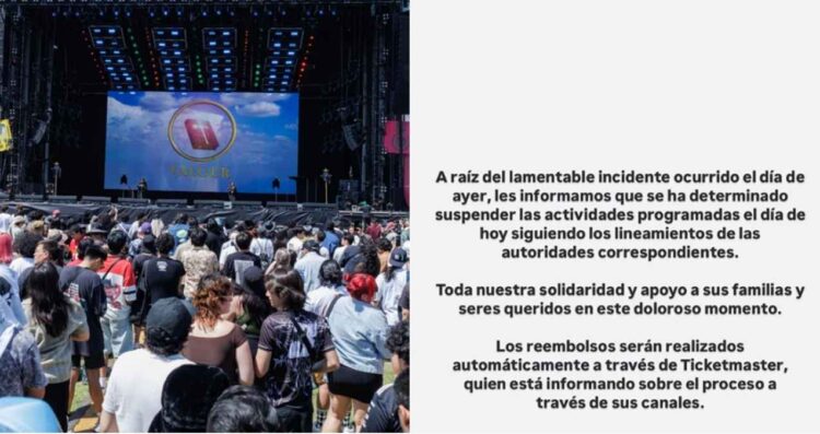 Festival AXE Ceremonia así puedes pedir tu reembolso tras la suspensión