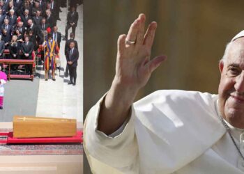 Fieles dan el último adiós al Papa Francisco