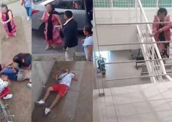 Graban a Doña Carlota en la Fiscalía del Estado de México