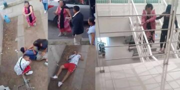 Graban a Doña Carlota en la Fiscalía del Estado de México