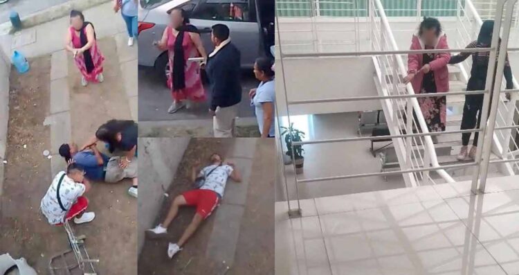 Graban a Doña Carlota en la Fiscalía del Estado de México