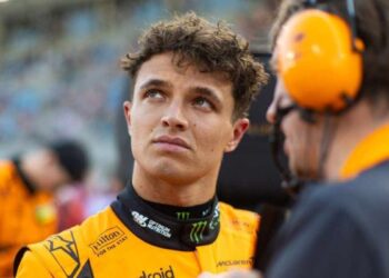 Presionado Lando Norris por ascenso de Piastri en McLaren