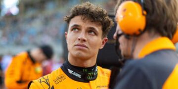 Presionado Lando Norris por ascenso de Piastri en McLaren
