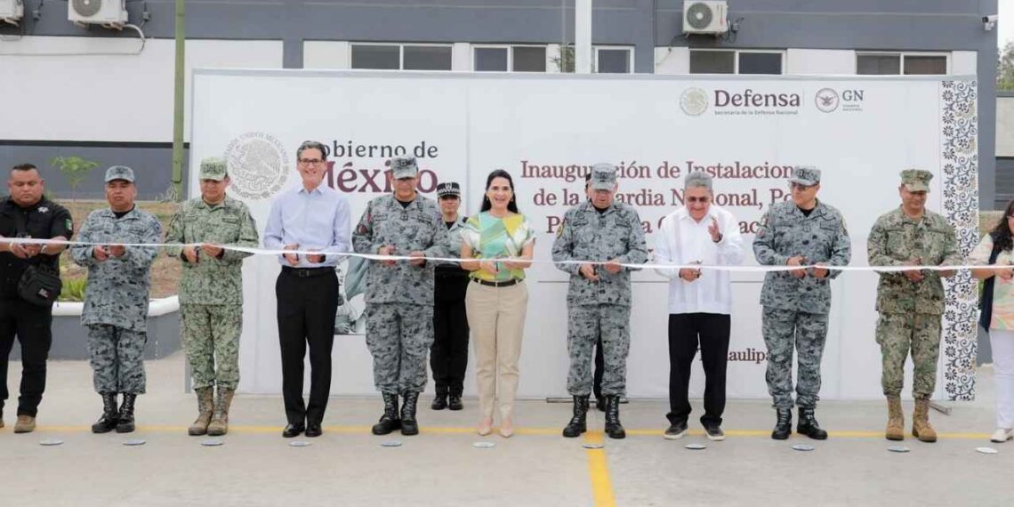Fortalece Mónica Villarreal Seguridad Coordinada al Inaugurarse Complejo de Guardia Nacional en Altamira, Tamaulipas