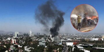 incendio Santa Fe CDMX