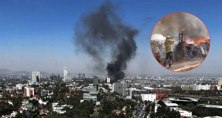 incendio Santa Fe CDMX