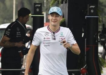 George Russell Red Bull