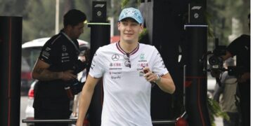 George Russell Red Bull