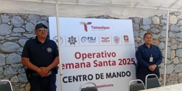 Guardia Estatal en Ciudad Victoria