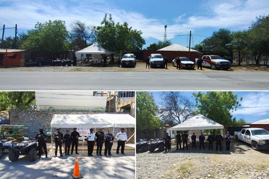 Guardia Estatal en Ciudad Victoria