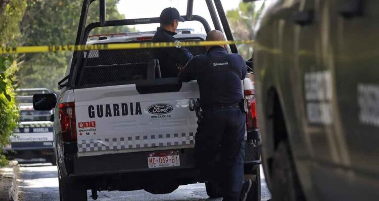 Dos hombres sin vida Morelia
